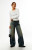 Pacsun Women's Casey Low Rise Baggy Jeans Seamed Pocket Dark Blue Tint - 0860454210055