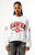 QORE Women's Atlanta Hawks Crew Neck Sweatshirt - 0751611750001