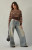 Pacsun Women's Sloane Low Rise Ultra Baggy Jeans Light Blue Tint - 0860454210027