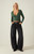 Your Favorite Women's Gianna Plunge V-Neck Long Sleeve Top - 0716461580009