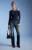 Third Charm Women's Violet Studded Neck Long Sleeve Top - 0716604230014