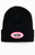 Boys Lie Women's Black Ribbed Beanie - 0643604280015