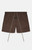 Fear of God ESSENTIALS Men's Heather Wood Sweat Shorts - 0160250500090353