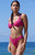 Pacsun Women's Eco Tropical Joey Underwire Bralette Bikini Top - 0810603590061656