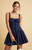 Beverly and Beck Women's Alessia Corset Mini Dress - 0870461580288
