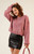 LA Hearts Women's Mica Ribbed Sweater - 0740484260327