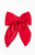 LA Hearts Women's Red Big Bow Barrette - 0673491390153