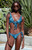 Pacsun Women's Animal Print Yara Triangle Bikini Top - 0810603590086601