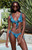 Pacsun Women's Animal Print Yara Side Tie Cheeky Bikini Bottom - 0811603590086601