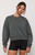PAC 1980 Women's Active Sweat It Out Crew Neck Sweatshirt - 0773484260008