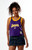 Mitchell & Ness Women's NBA LA Lakers Mesh Cropped Tank Top - 0702514810001