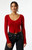 LA Hearts Women's Woodland V-Neck Sweater - 0740484260308