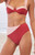 Cupshe Women's Escaping Colorblock High Waisted Bikini Bottom - 0825610410021
