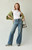 Pacsun Women's Madison High Waisted Girlfriend Jeans Medium Indigo - 0860454210343