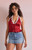 Beverly and Beck Women's Bella Lace Trim Halter Top - 0731461580425