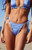 Pacsun Women's Blue Cecilia Star Charm Tie Side Bikini Bottom - 0811451180659040