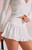 Beverly and Beck Women's Eyelet Bow Micro Mini Skort - 0840471630049