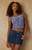 Your Favorite Women's Gingham Off-The-Shoulder Top - 0731471630076