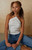 Your Favorite Women's Embroidered Halter Top - 0731471630077
