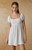 Your Favorite Women's Open Back Babydoll Mini Dress - 0870461580310