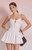 Beverly and Beck Women's Eleanor Eyelet Tie Front Mini Dress - 0870461580321