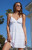 Your Favorite Women's Tiered V-Neck Mini Dress - 0870461580332