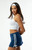 Pacsun Women's Bowtie Sweat Mini Skirt - 0840484260016