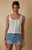 Your Favorite Women's Chiara Pointelle Tank Top - 0723468680383