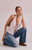 Beverly and Beck Women's Celine Satin Tie Front Halter Top - 0731471630080