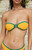 Pacsun Women's Orange Marigold Crochet Bandeau Bikini Top - 0810484260009080