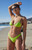 Blue Hour Women's Green Janeiro High Cut Bikini Bottom - 0800451180290030