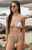 Pacsun Women's Blue Scilla Shine Triangle Bikini Top - 0810451180724040