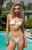 Pacsun Women's Yellow Floral Buttercup Underwire Bralette Bikini Top - 0810451180731710