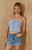 Your Favorite Women's Pointelle Ruffle Strapless Sweater - 0740471630082