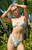 Pacsun Women's Floral Erica Triangle Bikini Top - 0810451180738710