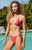 Pacsun Women's Red Lena Mini Scrunch Tie Side Bikini Bottom - 0811451180714060