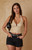 Your Favorite Women's Delilah Faux Suede Halter Top - 0731604230078