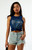Playboy Women's By PacSun Rhinestone Tank Top - 0702610790001