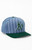 New Era Men's Oakland A's 59FIFTY Pinstripe Snapback Hat - 0641514970019
