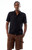 Pacsun Men's Black Triangle Knit Camp Shirt - 0180610730003