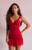 Beverly and Beck Women's Zoey Chiffon Asymmetrical Mini Dress - 0870471630006