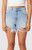 ABRAND Women's Cindy Venice High Waisted Relaxed Denim Shorts - 0829601700013