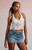 Third Charm Women's Ashtin Floral Knit Halter Top - 0731604230094