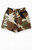 Budweiser Men's By Pacsun Camo Serif Fleece Sweat Shorts - 0172468680004