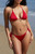 Third Charm Women's Shine Coastal Charm Tie Side Bikini Bottom - 0800603590001