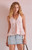 Beverly and Beck Women's Josie Eyelet Halter Tank Top - 0731461580002