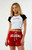 HYPE & VICE Women's Oklahoma Sooners Homerun Baby T-Shirt - 0702610870031