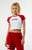 HYPE & VICE Women's Alabama Crimson Tide Homerun Baby T-Shirt - 0702610870033