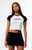 HYPE & VICE Women's Harvard Crimson Homerun Baby T-Shirt - 0702610870038
