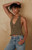 Your Favorite Women's Liz Smocked Halter Top - 0731461580008